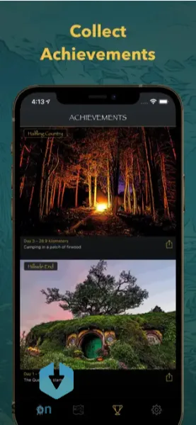 Fantasy Hike Walk to Mordor App for Android