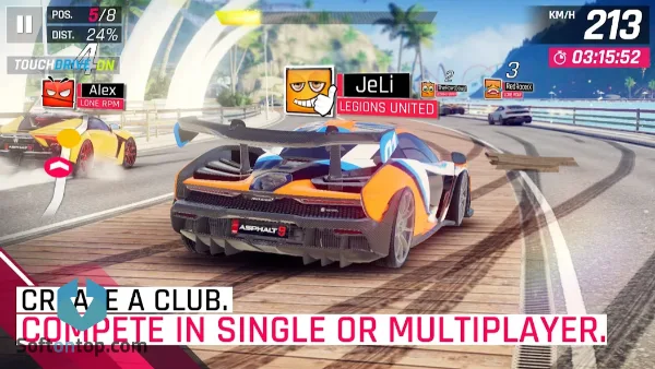 Asphalt 9 Mod APK latest version 2024