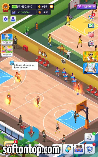 Idle Basketball Arena Tycoon Mod APK unlimited money