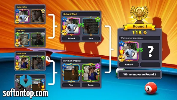 Weboutride 8 Ball Pool Mod APK unlimited money