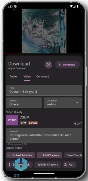 YTDLnis Mod APK