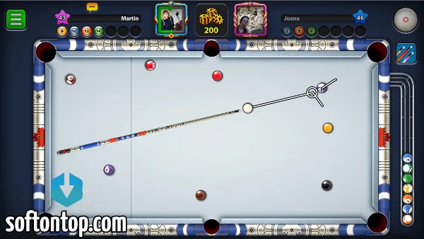 Snake Gold 8 Ball Pool