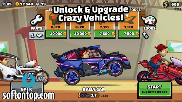 Hill Climb Racing 2 Mod APK unlimited money diamond and fuel