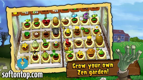 Plants vs. Zombies Mod APK all plants unlocked no cooldown