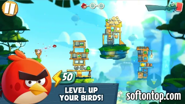 Angry Birds 2 Mod APK all levels unlocked