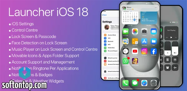 Launcher iOS 18 Pro Mod APK