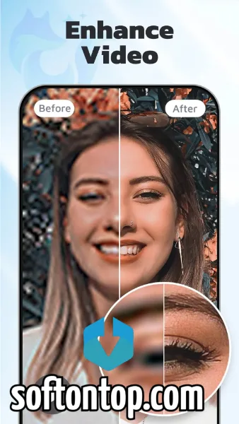 EnhanceFox AI photo enhancer to better quality Mod APK