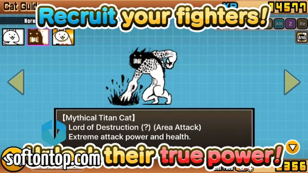 The Battle Cats Mod APK unlimited cat food and XP