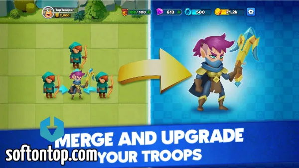 Top Troops Mod APK unlimited money and gems