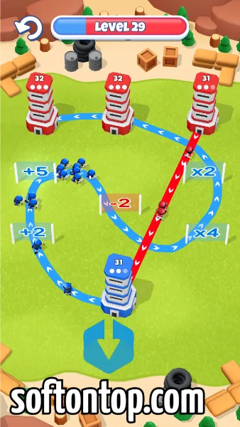 Tower War Mod APK unlimited money and gems