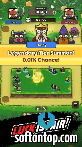 Lucky Defense Mod APK no ads