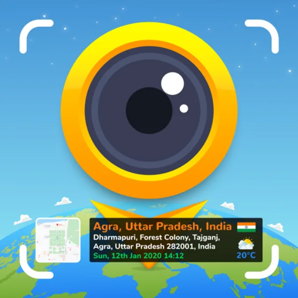 GPS Map Camera icon