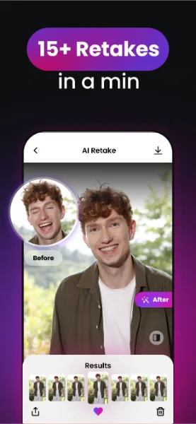 Retake AI Mod APK unlocked everything