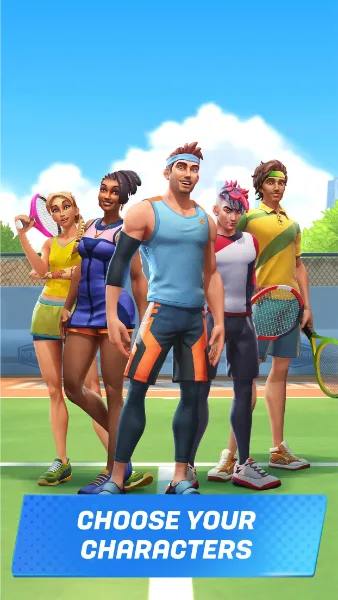 Tennis Clash unlimited money mod APK